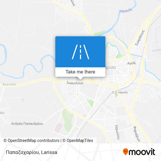 Παπαζαχαρίου map