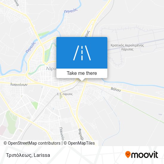 Τριπόλεως map