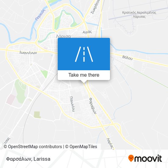 Φαρσάλων map