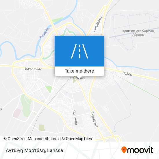 Αντώνη Μαρτάλη map