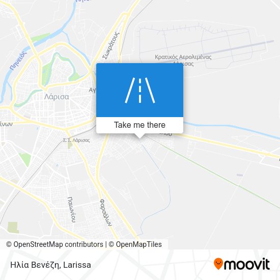 Ηλία Βενέζη map