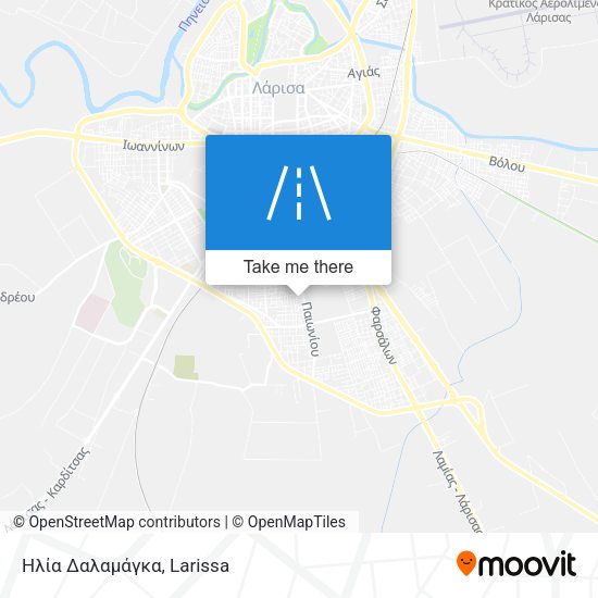 Ηλία Δαλαμάγκα map