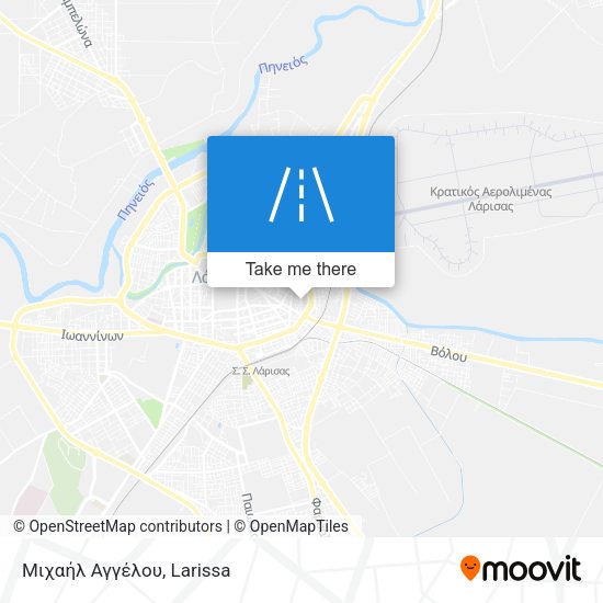 Μιχαήλ Αγγέλου map