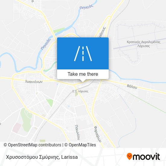 Χρυσοστόμου Σμύρνης map