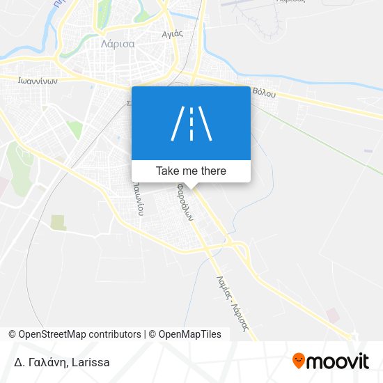 Δ. Γαλάνη map