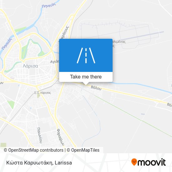 Κώστα Καρυωτάκη map