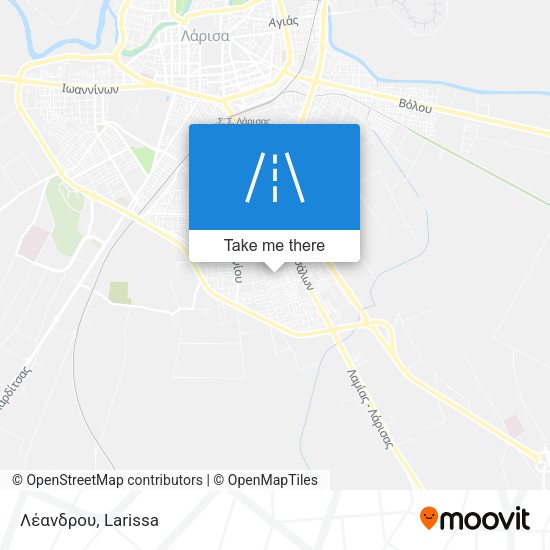 Λέανδρου map