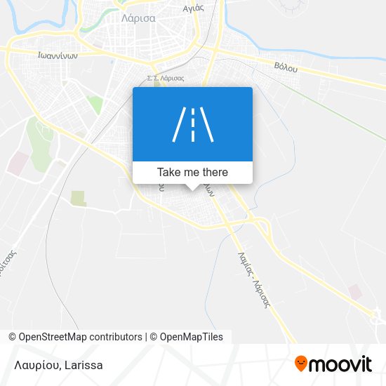 Λαυρίου map