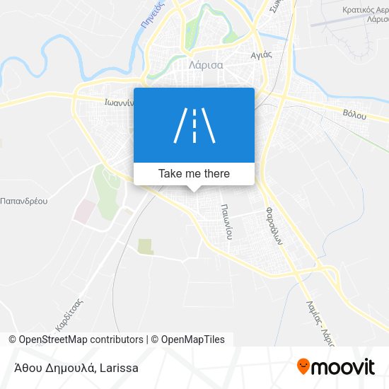 Άθου Δημουλά map