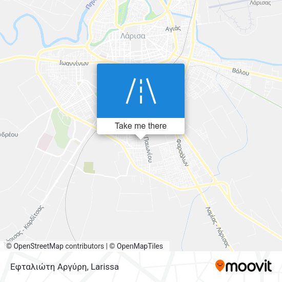 Εφταλιώτη Αργύρη map
