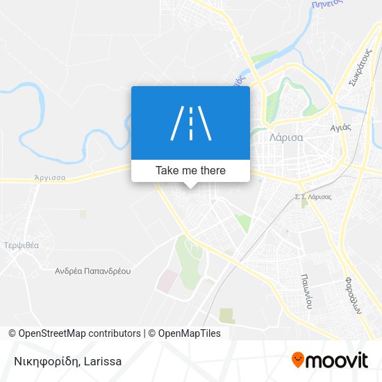 Νικηφορίδη map