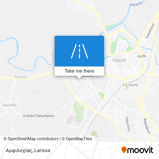 Αμφιλοχίας map
