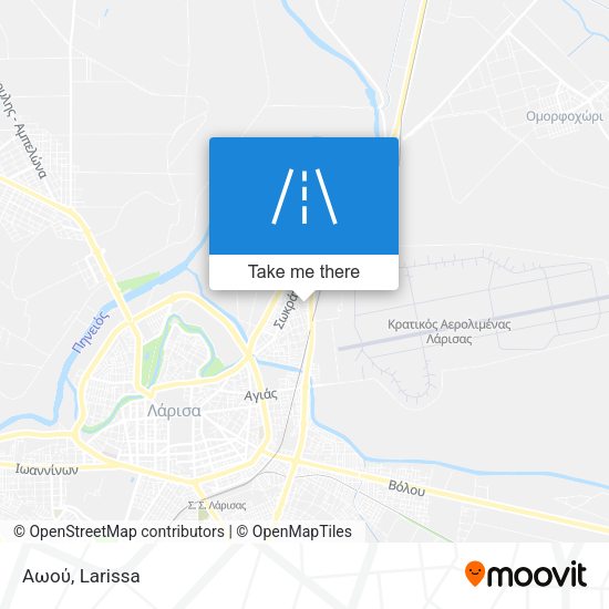 Αωού map