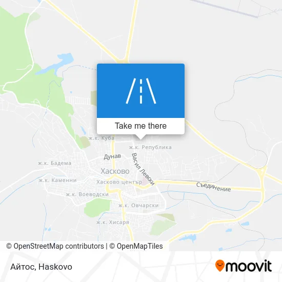 Карта Айтос