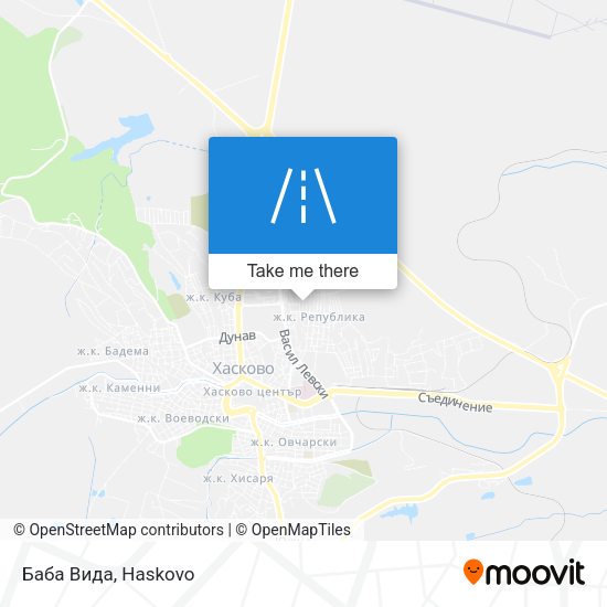 Баба Вида map