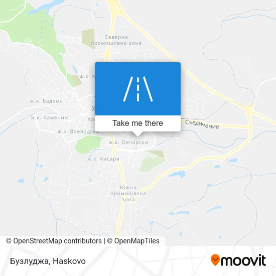 Карта Бузлуджа