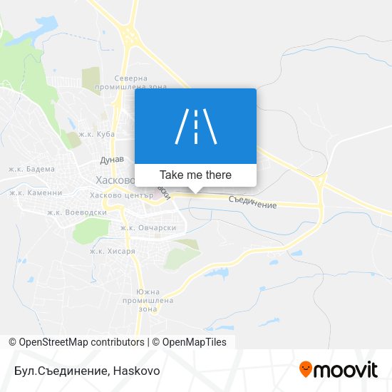 Бул.Съединение map