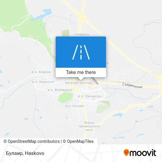 Карта Булаир