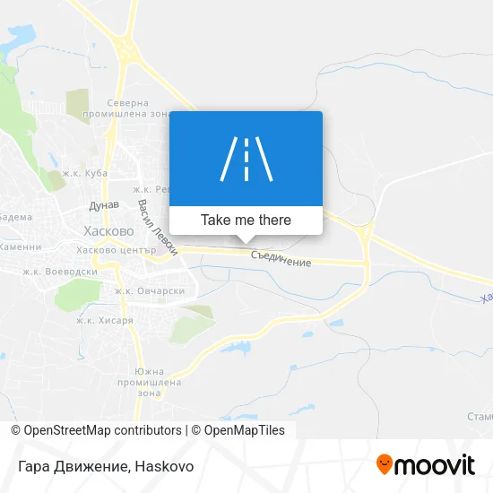 Карта Гара Движение
