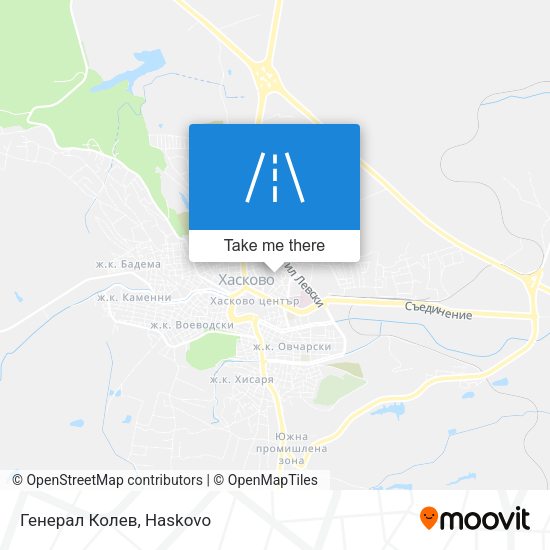 Генерал Колев map