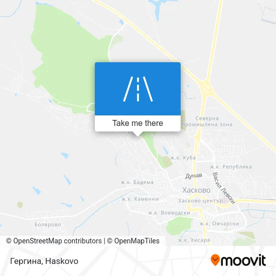 Карта Гергина