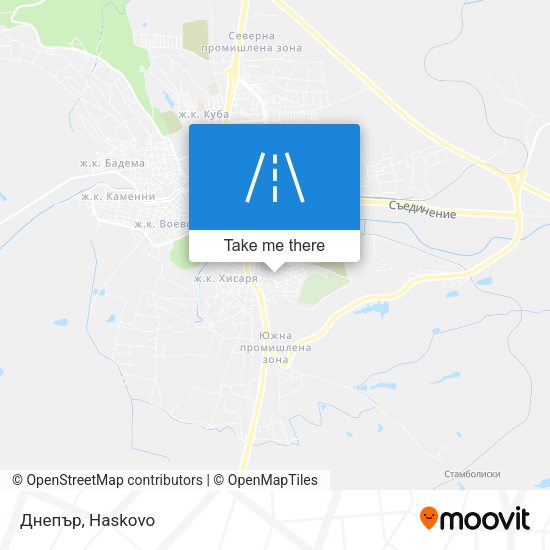 Днепър map