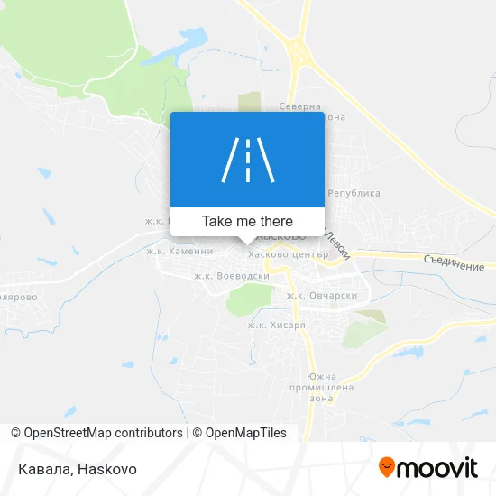 Карта Кавала
