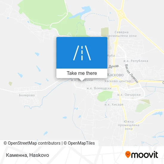 Карта Каменна
