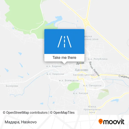 Карта Мадара