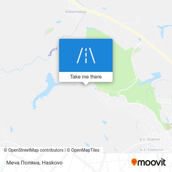 Меча Поляна map