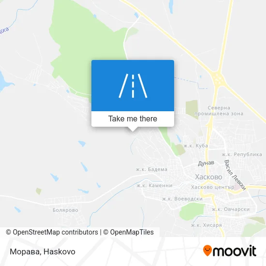 Карта Морава