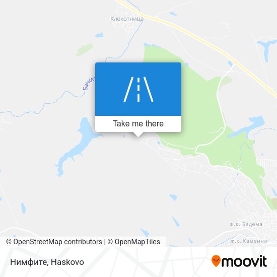 Нимфите map
