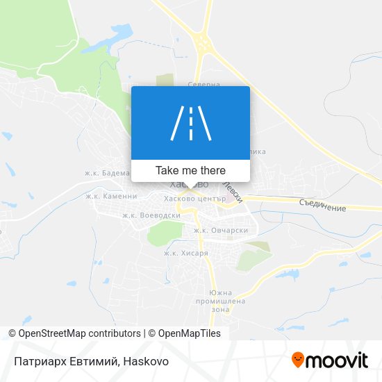 Патриарх Евтимий map