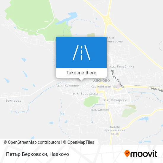 Карта Петър Берковски