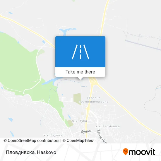 Карта Пловдивска