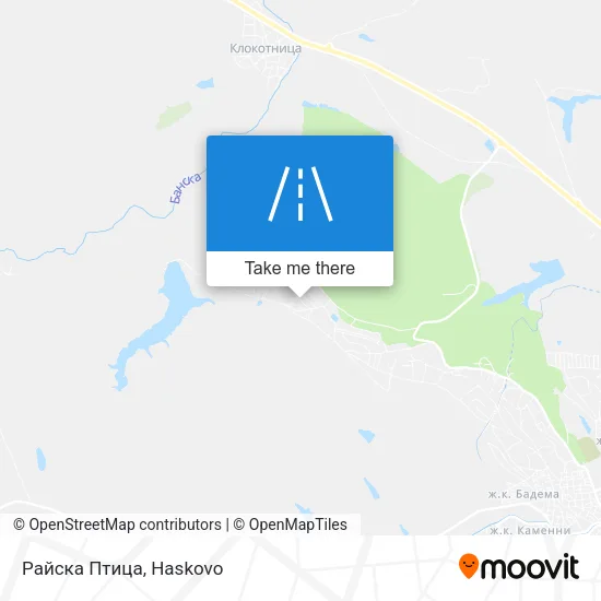 Карта Райска Птица