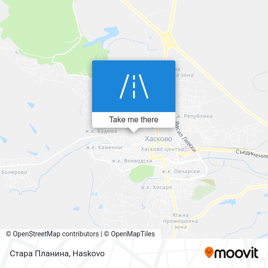 Стара Планина map
