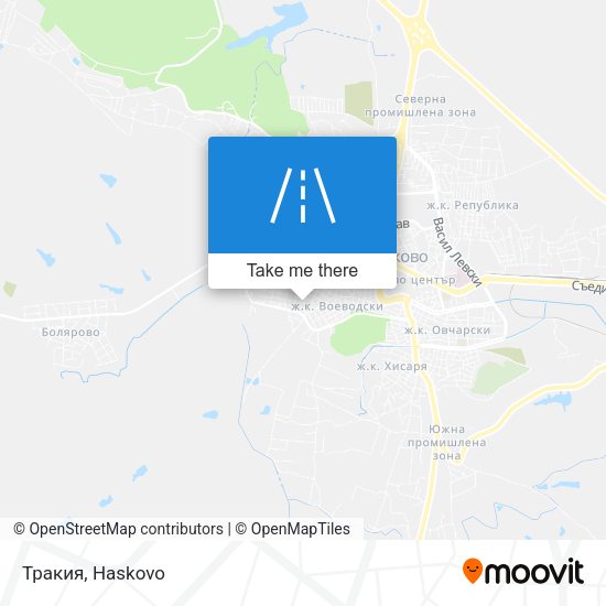 Карта Тракия