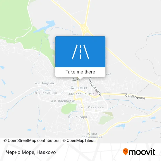 Карта Черно Море