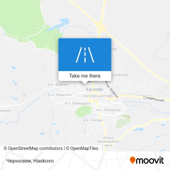 Карта Чернозем