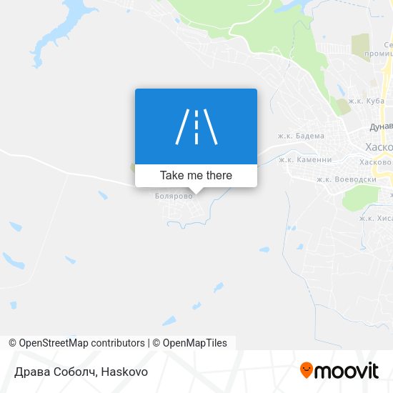 Драва Соболч map