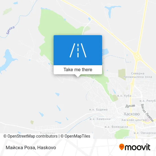 Карта Майска Роза