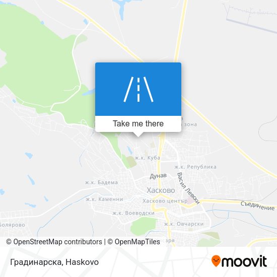 Карта Градинарска