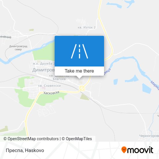 Преспа map