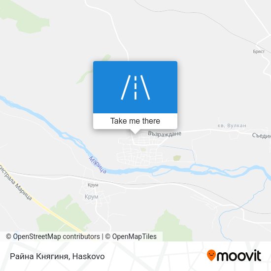 Райна Княгиня map