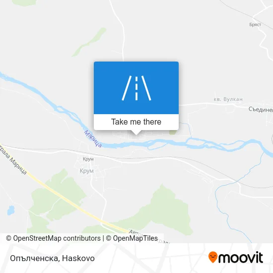 Карта Опълченска
