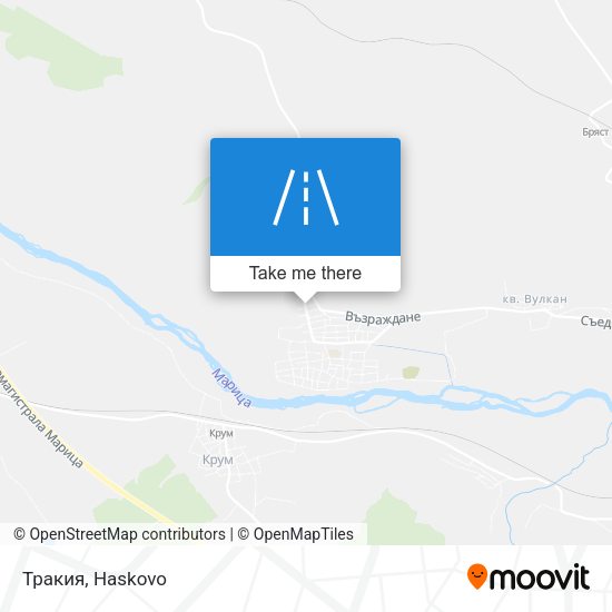Карта Тракия
