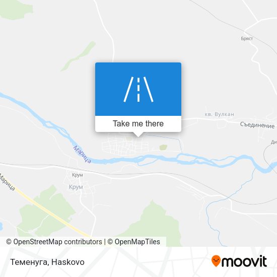 Теменуга map