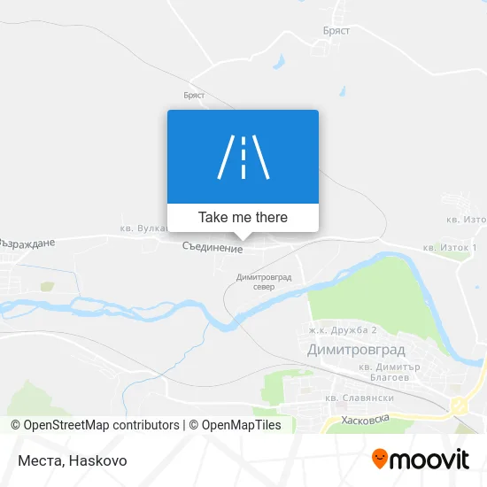 Карта Места