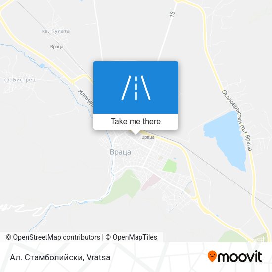 Ал. Стамболийски map